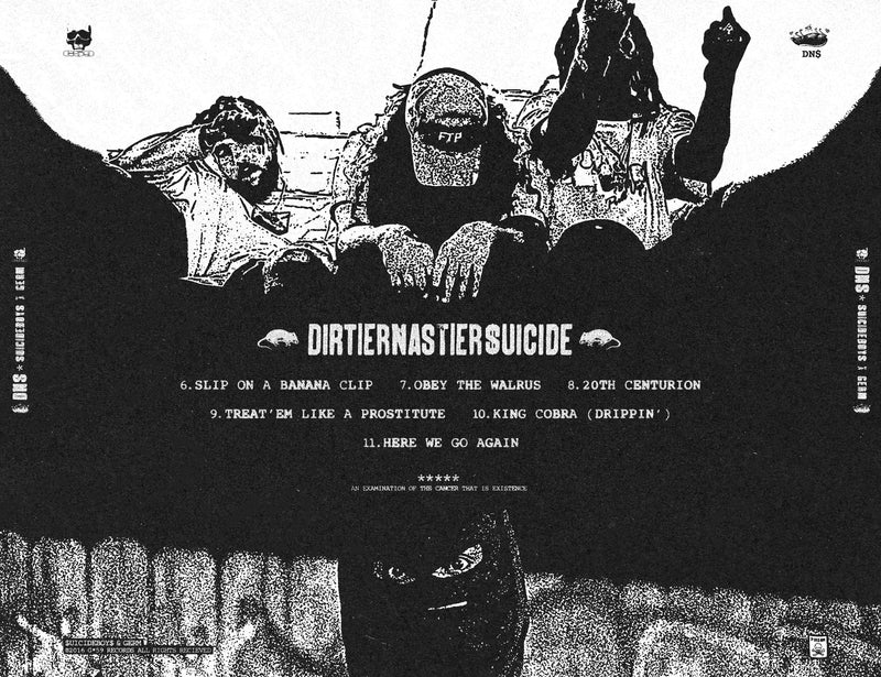 Suicideboys Dirtier Nastier Suicide CD Back