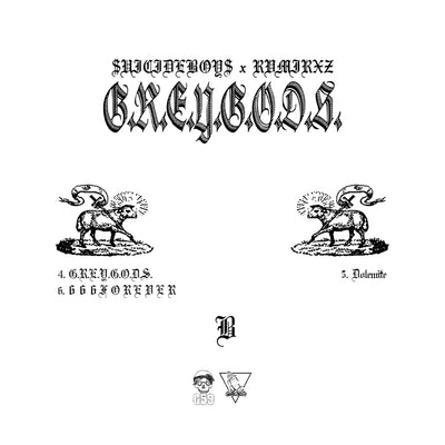 Suicideboys G.R.E.Y.G.O.D.S 1 Vinyl Record LP Side B