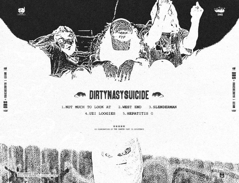 Suicideboys DirtyNastySuicide Vinyl Record LP G59 Back