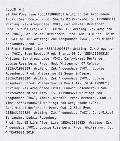 CD Booklet