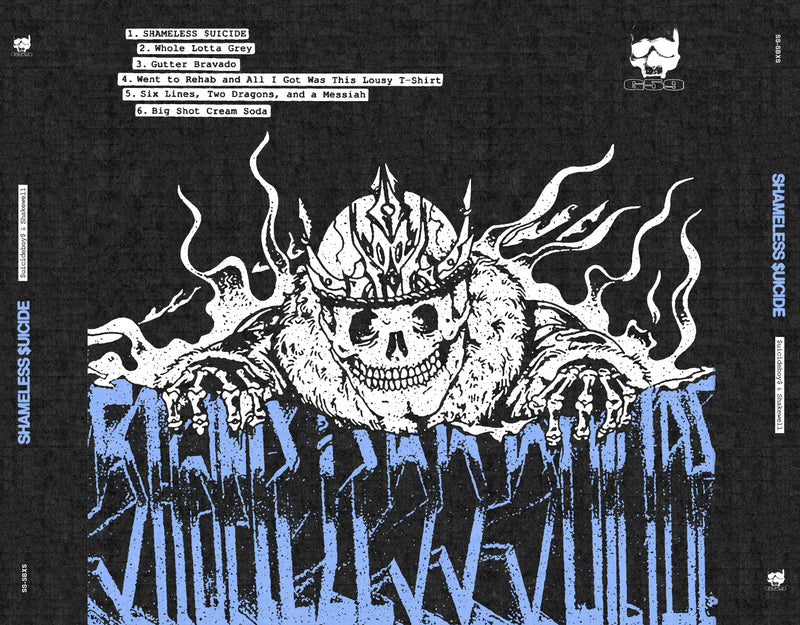 Suicideboys Shameless Suicide CD Back