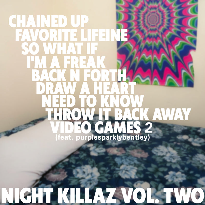 Night Killaz Vol. 2 Snow Strippers Vinyl Record LP Back