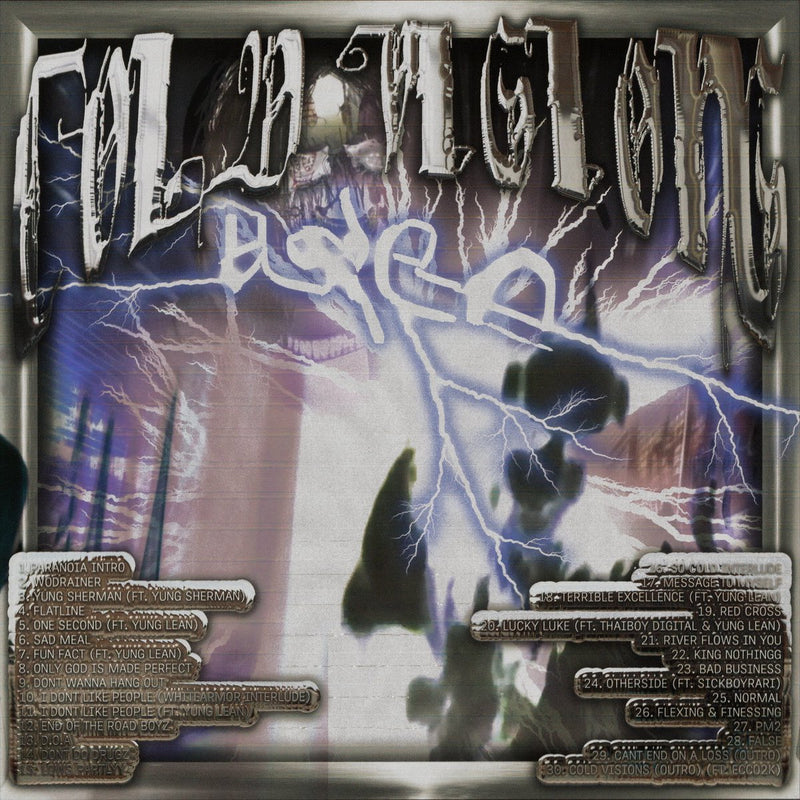 Bladee Cold Visions CD Back
