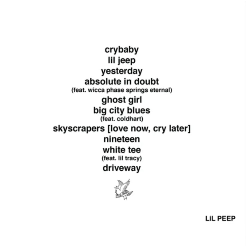 Lil Peep Crybaby CD Back