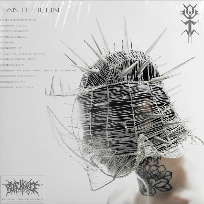 AntiIcon - Ghostemane Vinyl Record LP Back