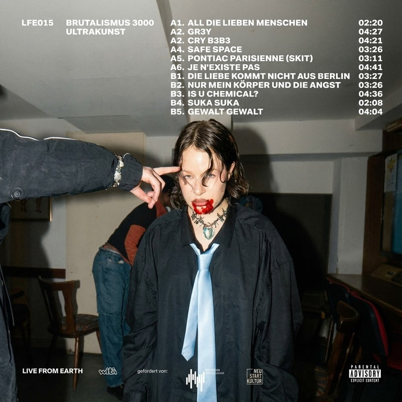 Ultrakunst Brutalismus 3000 CD Back