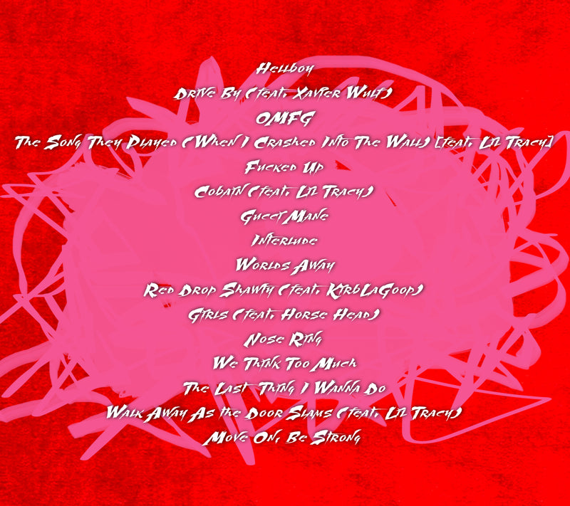 Lil Peep Hellboy CD Back