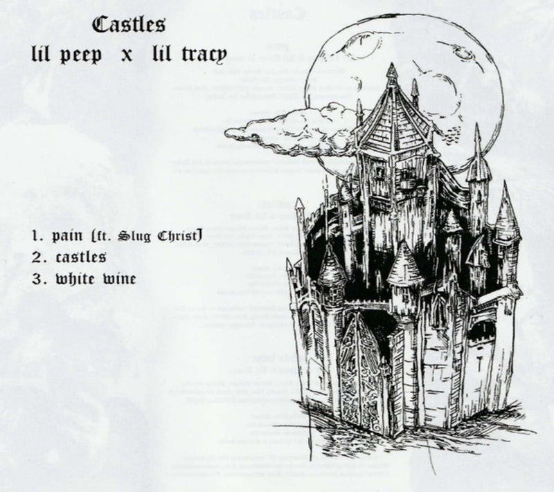 Lil Peep Castles CD Back