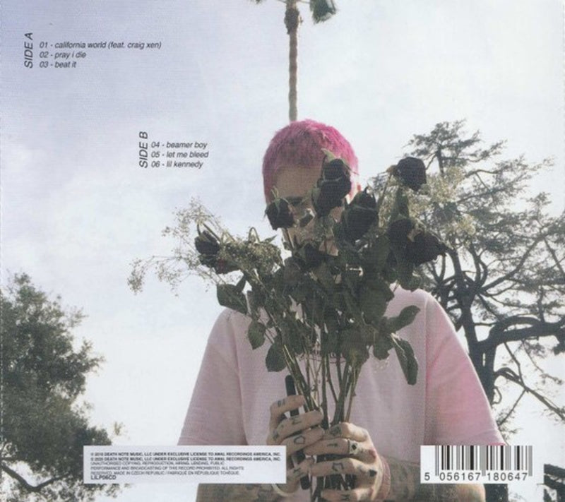 Lil Peep California Girls CD Back