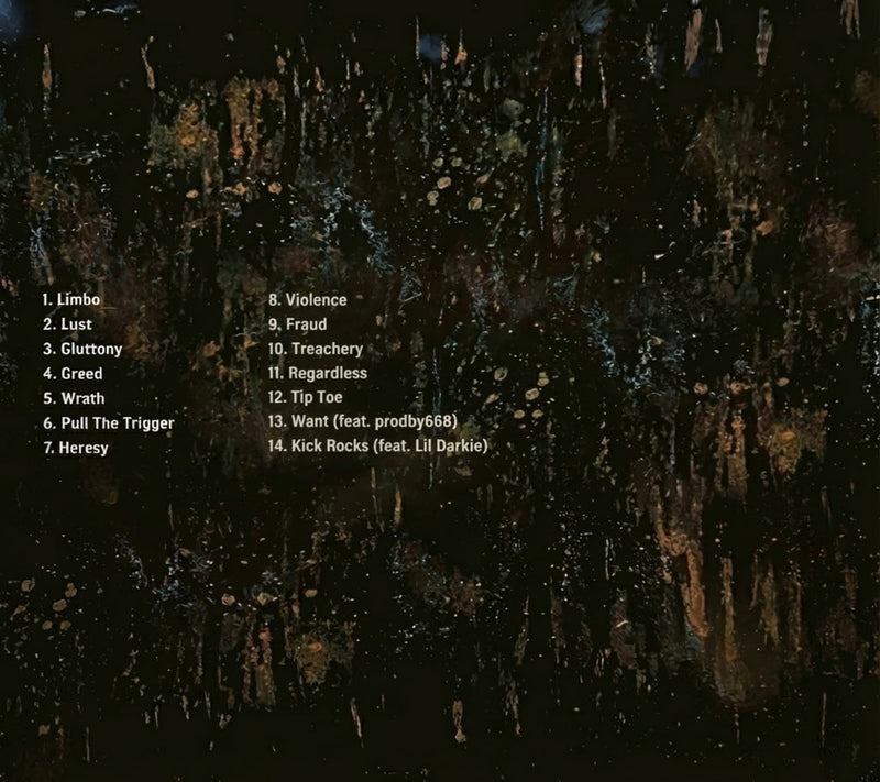 Freddie's Inferno Freddie Dredd CD Back