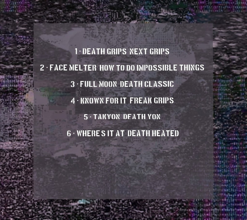 Death Grips EP Death Grips CD Back