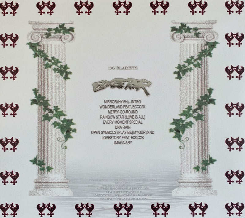 Bladee Exeter CD Back