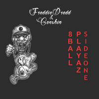 8Ball Playaz 1&2 Freddie Dredd Vinyl Record LP label