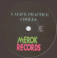Alice Practice EP Crystal Castles Vinyl Record LP label