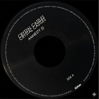 Amnesty (I) Crystal Castles Vinyl Record LP label
