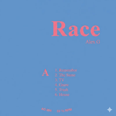Alex G Race Vinyl Record Side A
