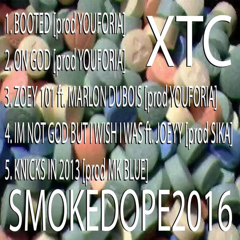 Smokedope2016 XTC CD Back