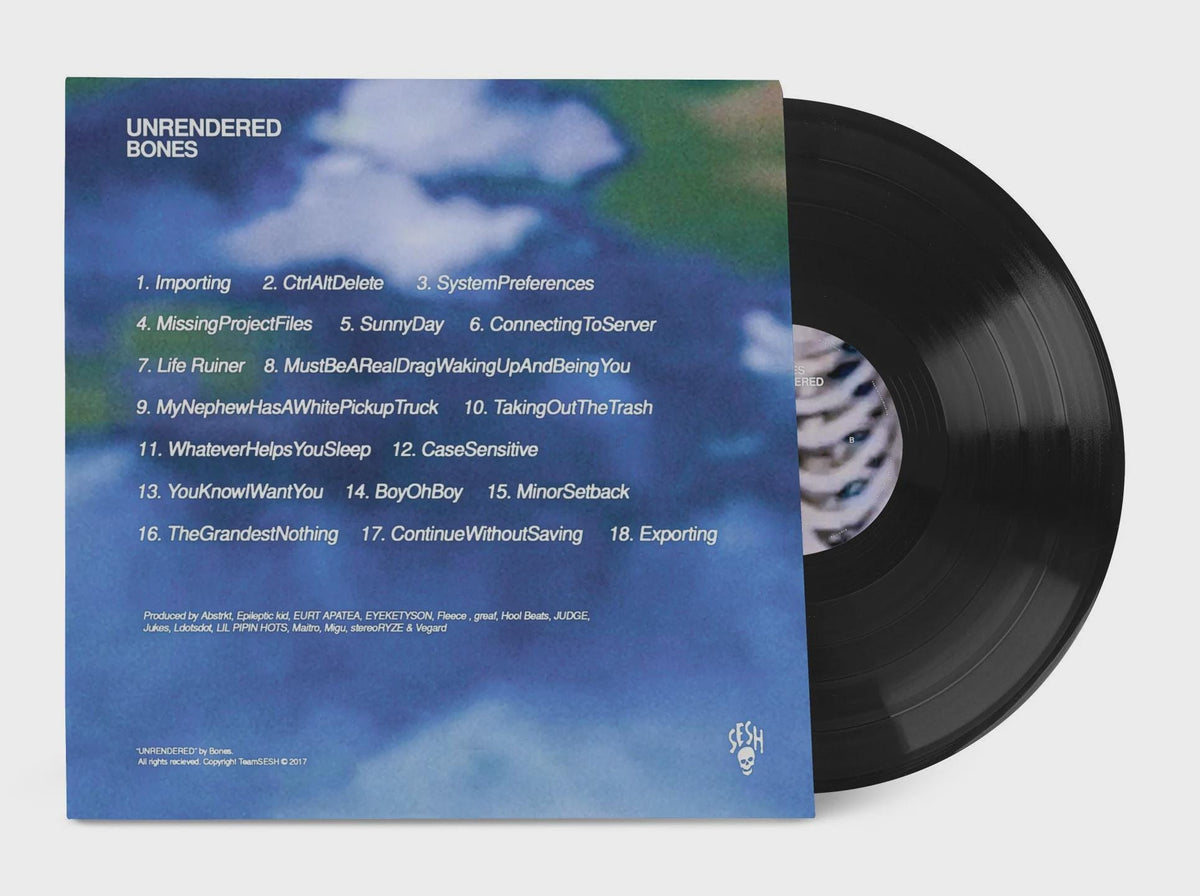BONES UNRENDERED Vinyl Record LP