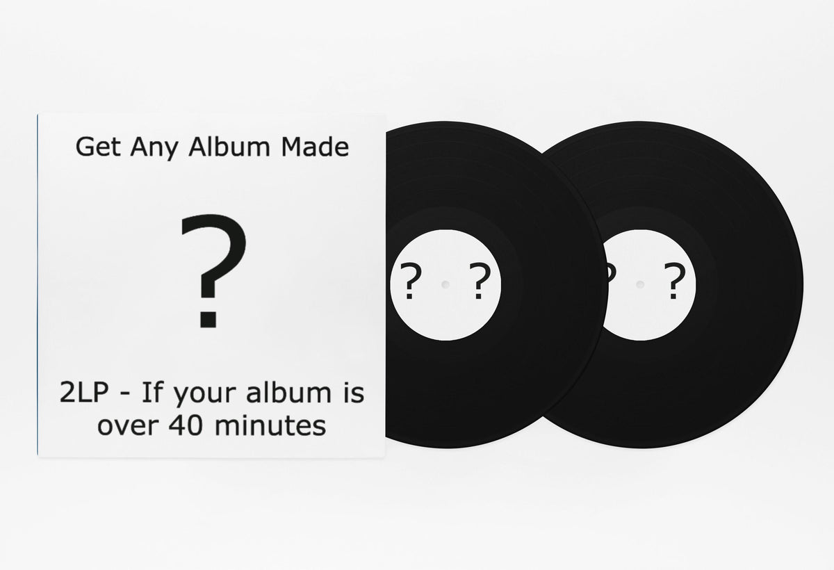 Custom 2LP Vinyl Record Completely Custom Designed