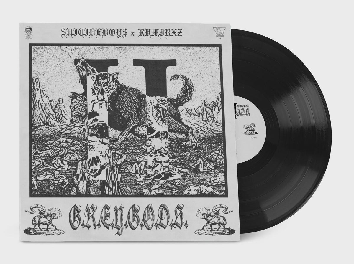 Suicideboys G.R.E.Y.G.O.D.S 2 Vinyl Limited EditionRecord LP