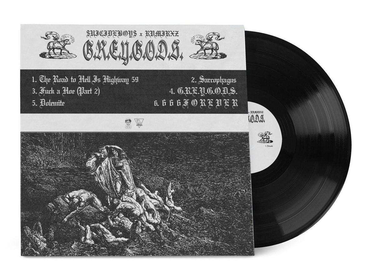 Suicideboys G.R.E.Y.G.O.D.S 1 Vinyl Record LP