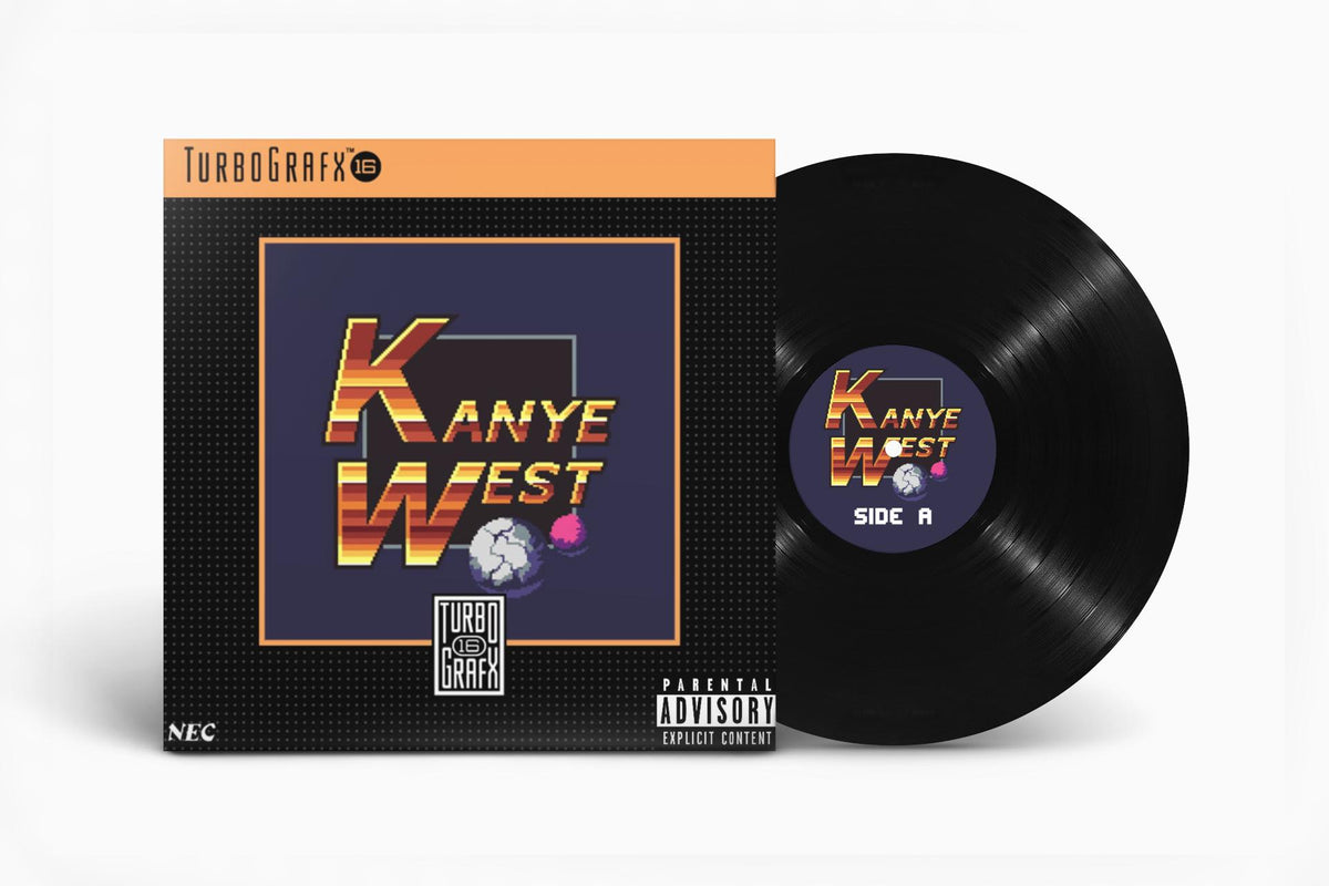 TurboGrafx 16 Kanye West Vinyl Record LP