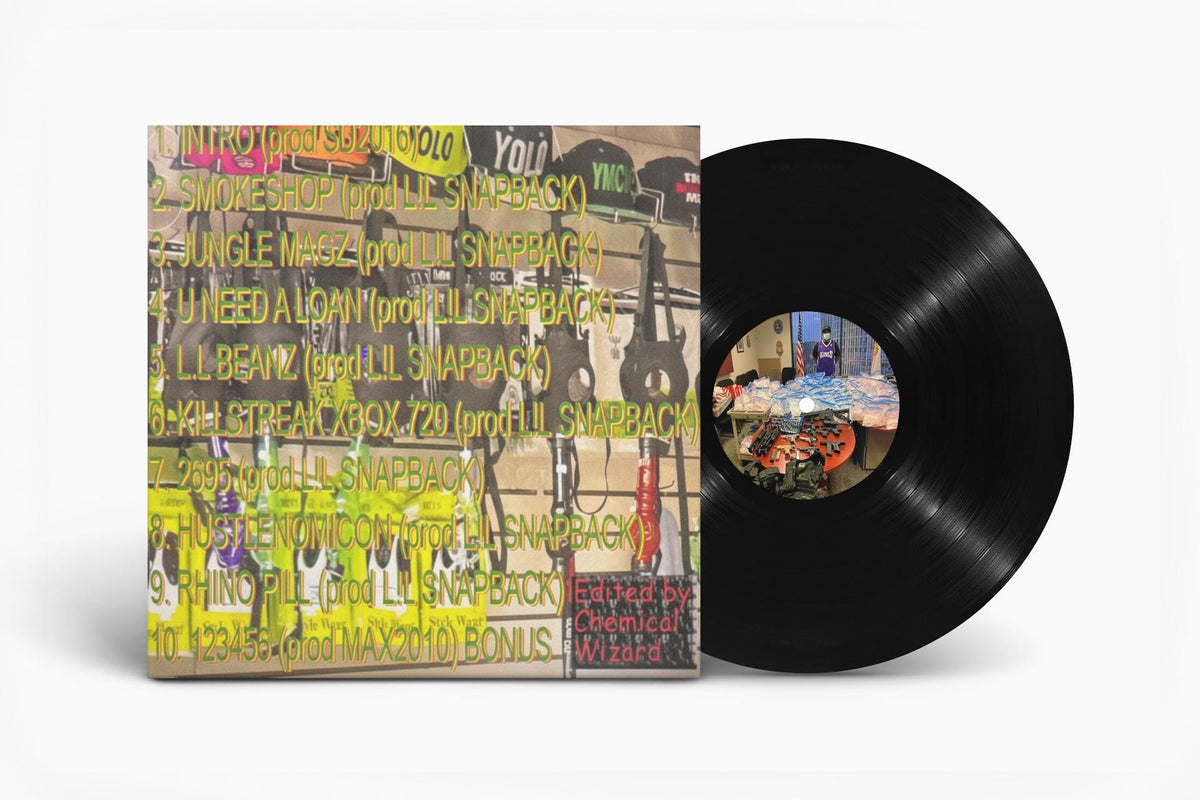 Smokedope2016 Smokeshop Vinyl Record LP