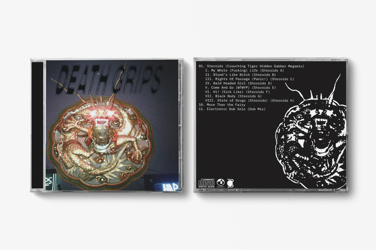 Steroids (Crouching Tiger Hidden Gabber Megamix) Death Grips CD