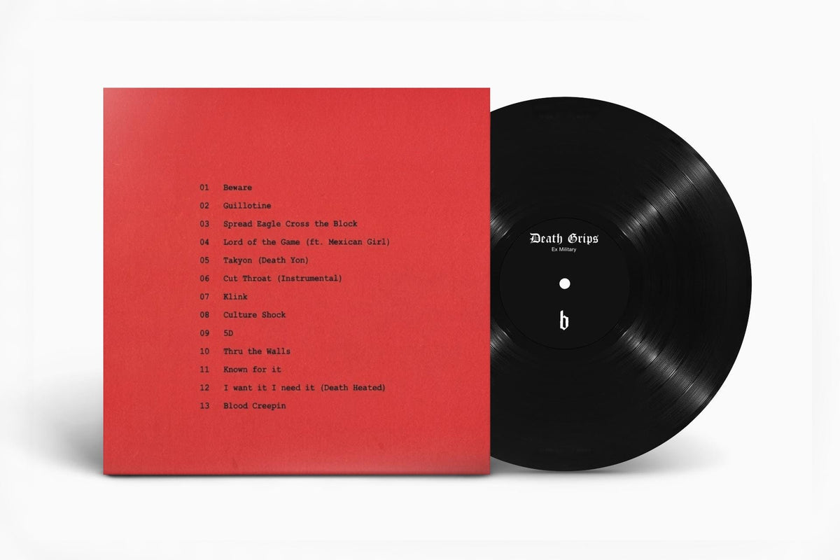 Ex Military Death Grips Vinyl Record 2LP