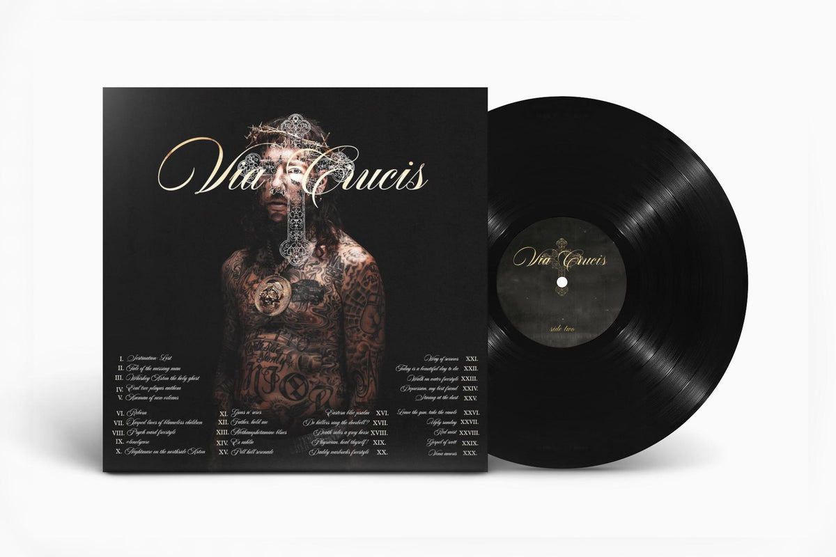Scrim - Via Crucis Vinyl Record 2LP | Custom Limited Edition Physical | G59, Suicideboys, 30-Track Deluxe