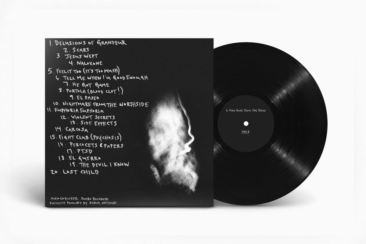 Scrim A Man Rose from the Dead Vinyl Record LP