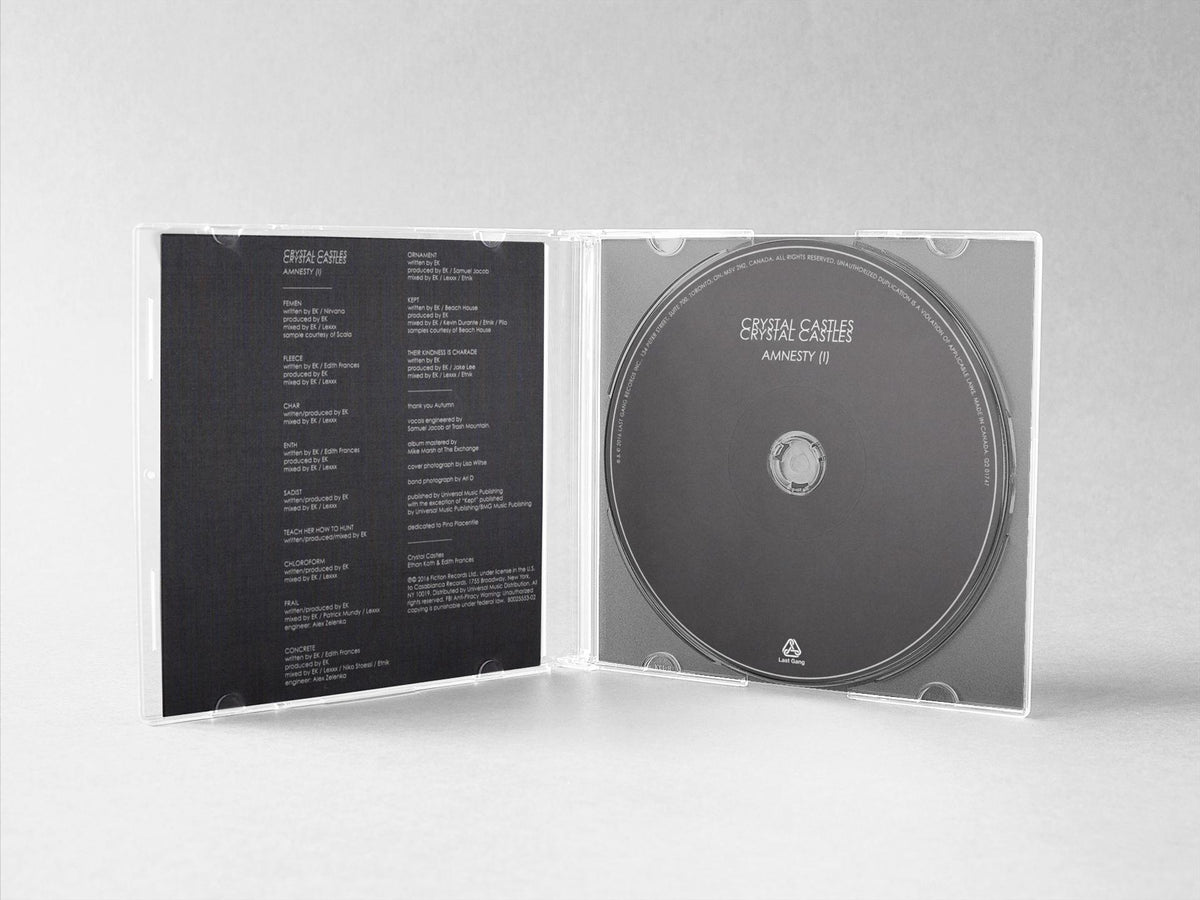 Amnesty (I) Crystal Castles CD