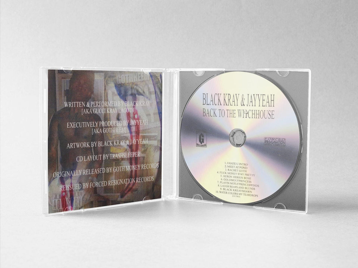 Back To The Witchhouse Black Kray CD