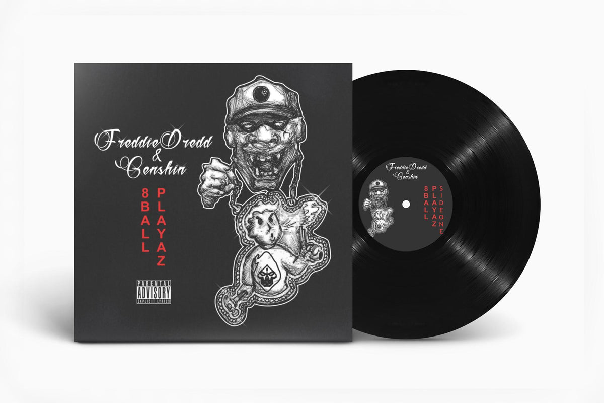 8Ball Playaz 1&2 Freddie Dredd Vinyl Record LP