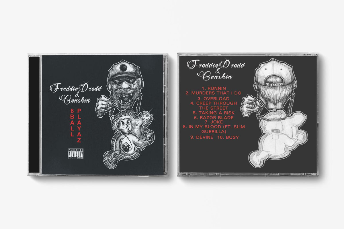 8Ball Playaz 1&2 Freddie Dredd CD