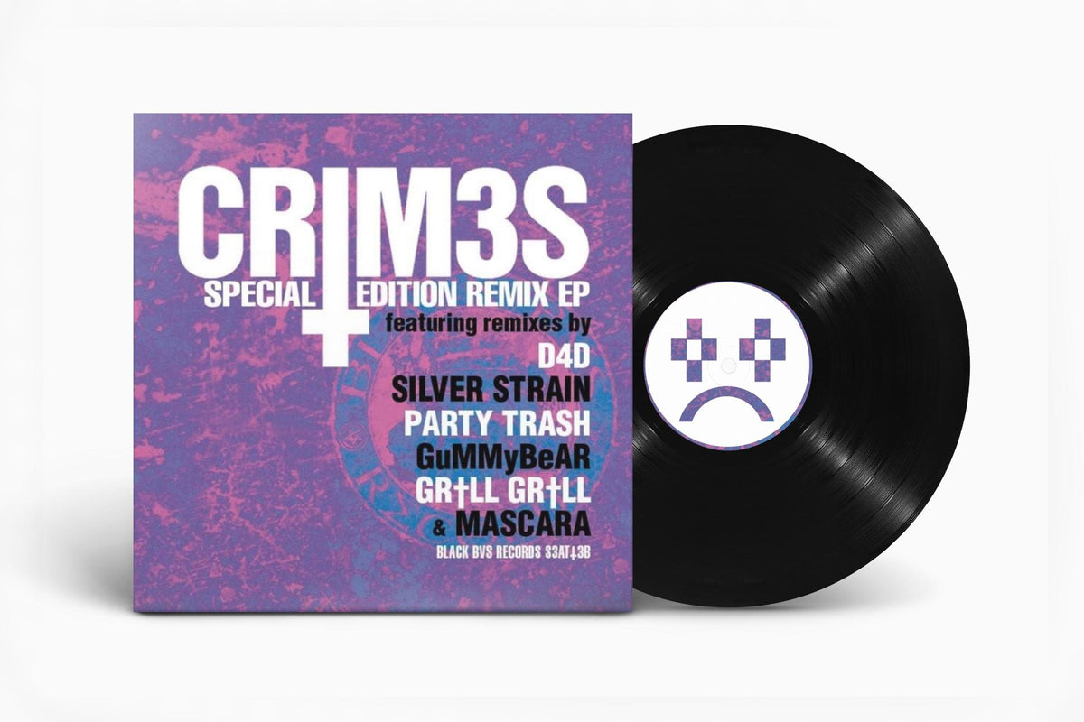 Special Edition Remix EP CRIM3S Vinyl Record LP