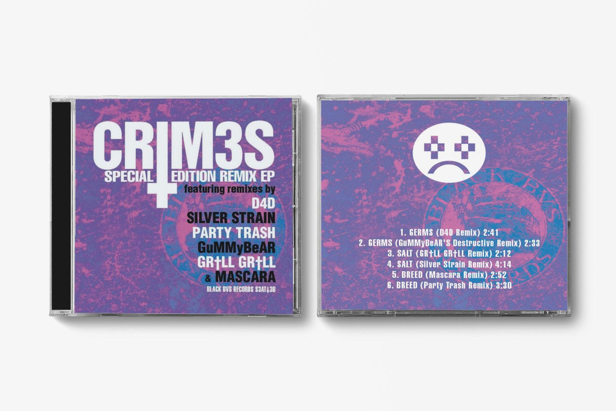 Special Edition Remix EP CRIM3S CD