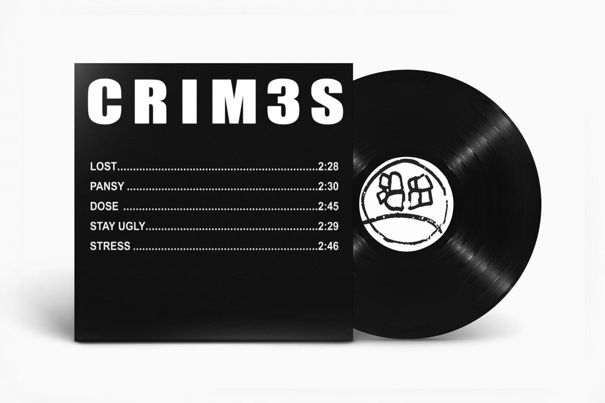Stay Ugly EP CRIM3S Vinyl Record LP