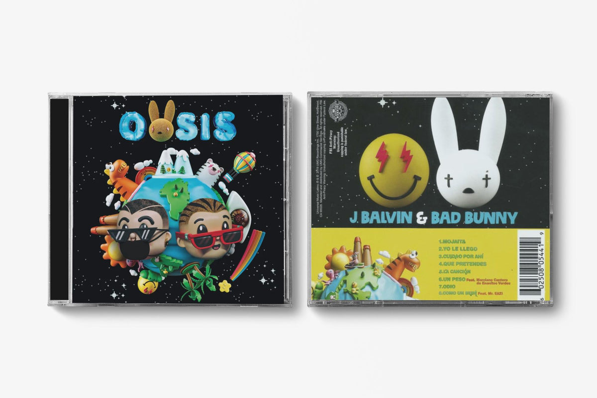 J Balvin & Bad Bunny Oasis CD