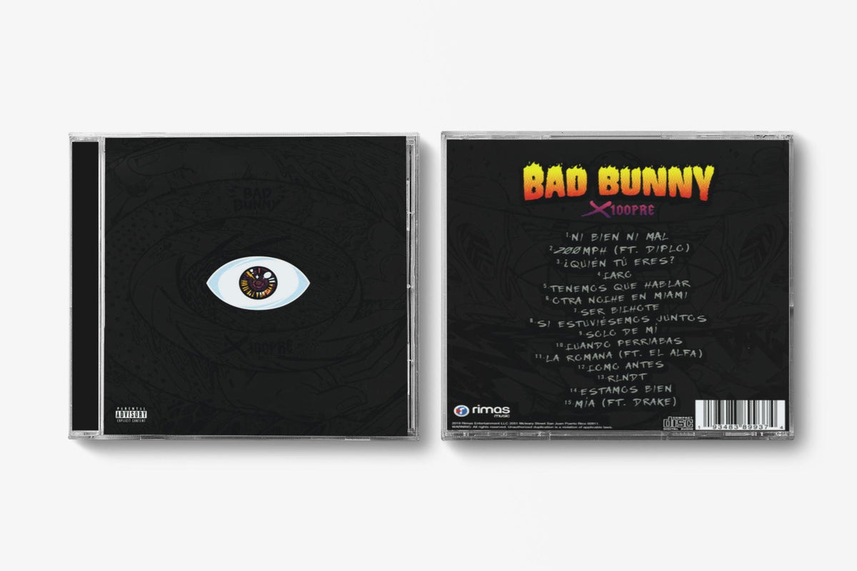 Bad Bunny X 100pre CD