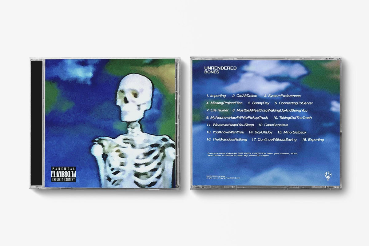 BONES Unrendered CD