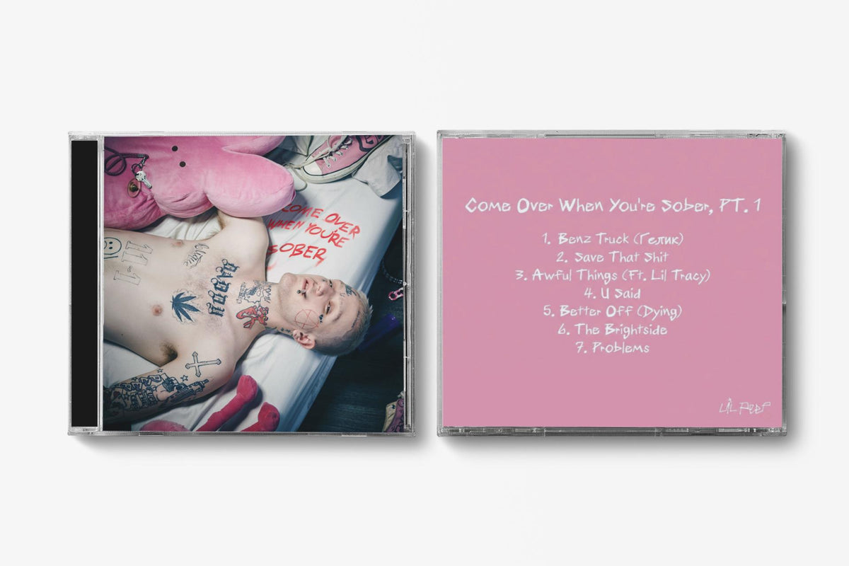 Lil Peep Come Over When You're Sober Pt. 1 CD