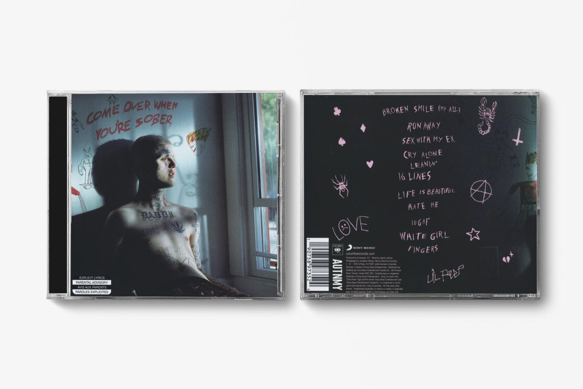 Lil Peep Come Over When You're Sober Pt. 2 CD