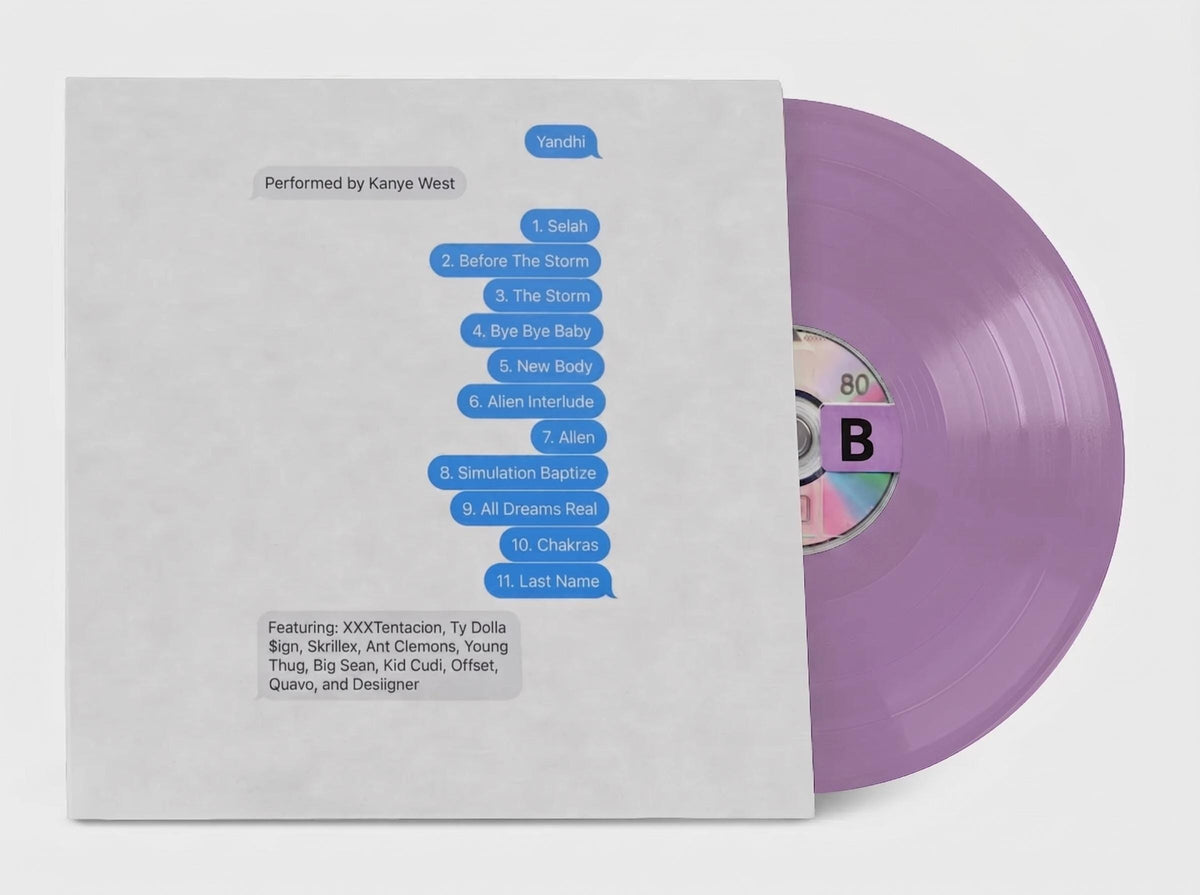 Yandhi Kanye West Vinyl Record LP