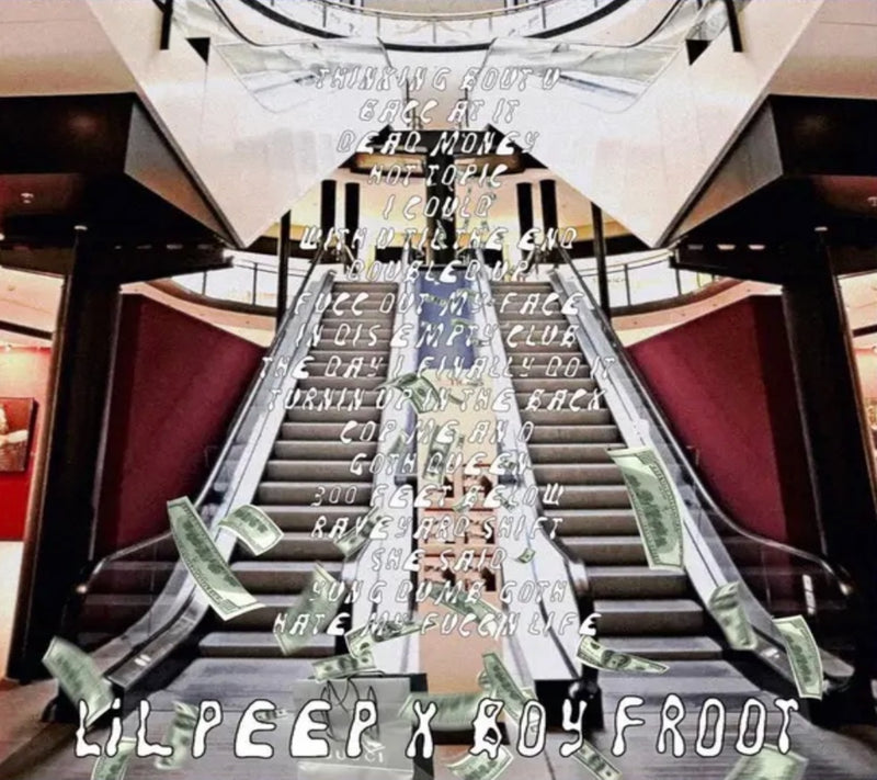 Lil Peep Mall Music CD Back